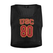 USC Trojans Women's Hype and Vice Black Track Star Singlet